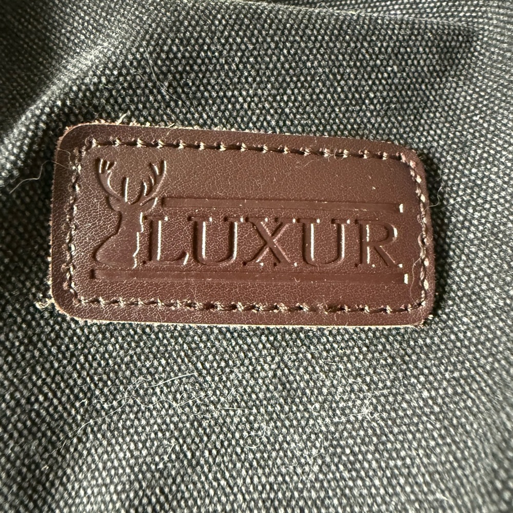 LUXUR Backpack Duffel‎ Bag Travel Luggage Gray Gorpcore Classic School Hiking - Picture 4 of 7